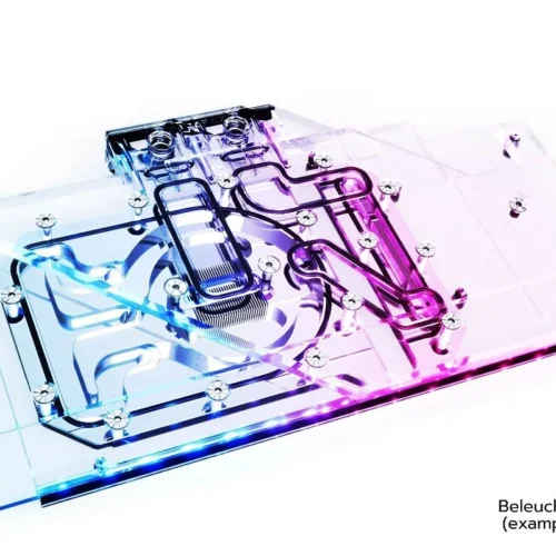 Alternative view of Воден блок за видео карта Alphacool Eisblock Aurora Acryl GPX-A Radeon RX 6800/6800XT Strix/TUF with Backplate