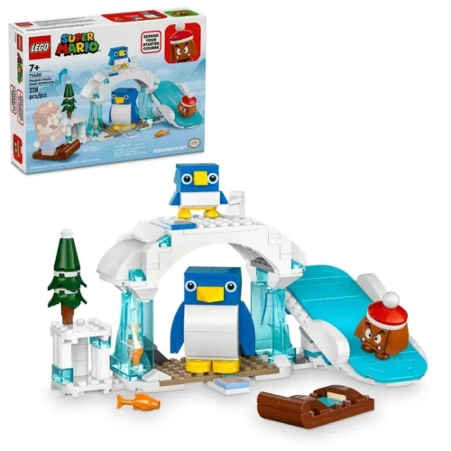 Alternative view of LEGO Super Mario - Penguin Family Snow Adventure Expansion Set -71430
