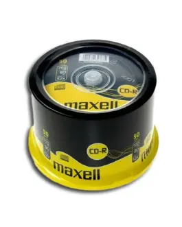 CD-R80 MAXELL cake box wrapped 700MB 52x 50 бр