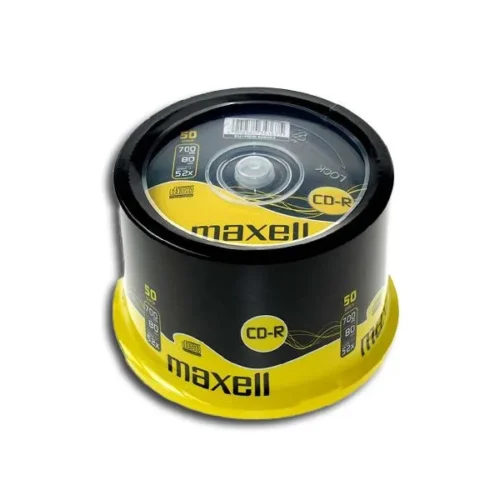 CD-R80 MAXELL cake box wrapped 700MB 52x 50 бр
