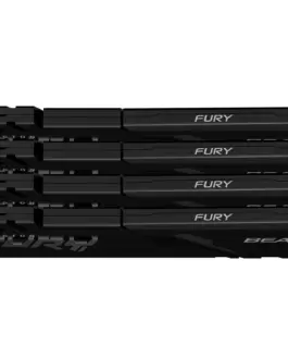 Alternative view of Памет за компютър Kingston FURY Beast 128GB(4x32GB) DDR4 3600MHz CL18