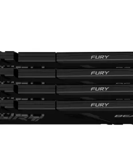 Alternative view of Памет за компютър Kingston FURY Beast 128GB(4x32GB) DDR4 3600MHz CL18