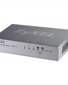 Суич 5-портов ZyXEL GS-1200-5HPV2 Web Managed Gigabit PoE