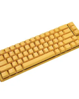 Геймърскa механична клавиатура Ducky One 3 Yellow SF 65 Cherry MX Black