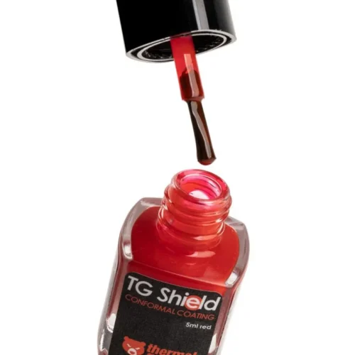 Alternative view of Защитен лак Thermal Grizzly Shield, 5ml, Червен