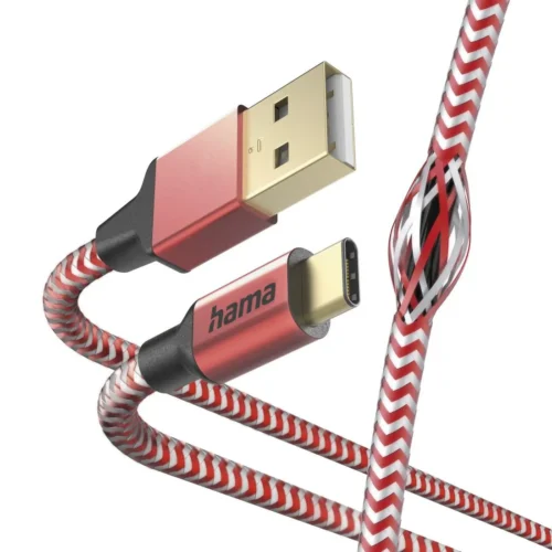 Кабел за зареждане “Reflective” USB-A – USB-C