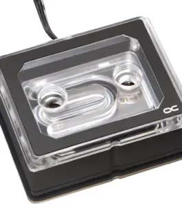 Alternative view of Воден блок за процесор Alphacool Eisblock XPX Aurora PRO, Acryl Black, Digital RGB