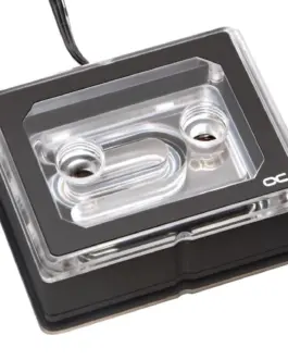 Alternative view of Воден блок за процесор Alphacool Eisblock XPX Aurora PRO, Acryl Black, Digital RGB