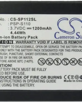 Батерия Cameron Sino За плейстейшън Sony PSP-S110 PSP-2000 PSP-3000 CS-SP112SL LiIon 3.7V
