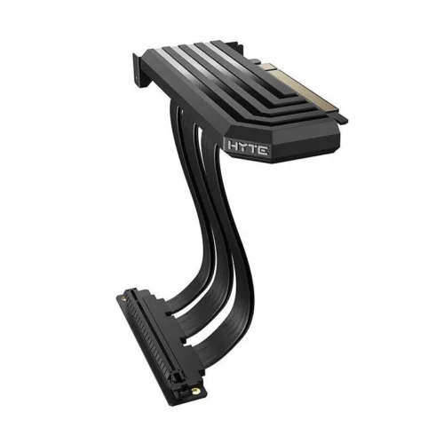 Alternative view of Кабел за вертикален монтаж HYTE PCI-E 4.0 x16 200mm, Черно