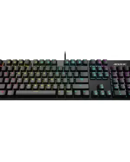 Alternative view of Геймърска механична клавиатура Gigabyte Aorus K1 RGB Cherry MX Red Switch