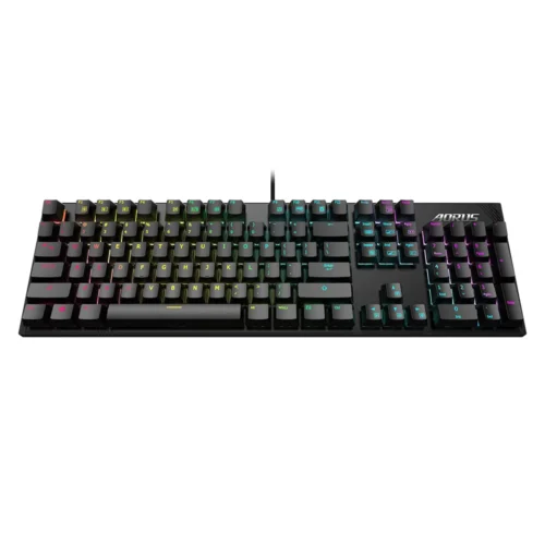 Alternative view of Геймърска механична клавиатура Gigabyte Aorus K1 RGB Cherry MX Red Switch