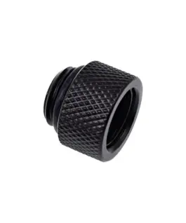 Удължител Alphacool Eiszapfen G1/4 вънжна към G1/4 вътрешна резба Черен