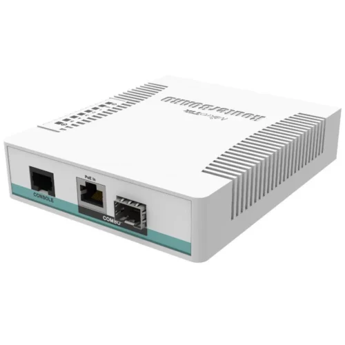 Alternative view of Cloud Router суич Mikrotik CRS106-1C-5S, 1xGigabit LAN, 5xSFP cages