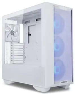 Alternative view of Кутия за компютър Lian-Li LANCOOL III RGB Mid-Tower, Tempered Glass, Бяла