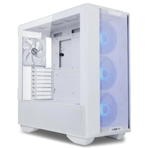 Alternative view of Кутия за компютър Lian-Li LANCOOL III RGB Mid-Tower, Tempered Glass, Бяла