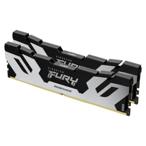 Alternative view of Памет за компютър Kingston Fury Renegade Silver 32GB(2x16GB) DDR5 6400MHz KF564C32RSK2-32