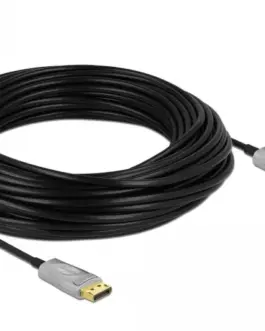 Оптичен кабел Delock Активен DisplayPort 1.4 8K 25 m