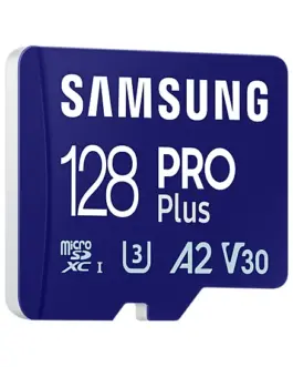 Alternative view of Карта памет Samsung PRO Plus, microSDXC, UHS-I, 128GB, Адаптер, USB четец
