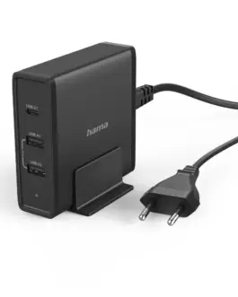Alternative view of Универсална зарядна станция, 3 порта, USB-C / USB-A (PD), 5-20V/65W, 200017