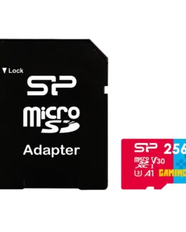 Alternative view of Карта памет Silicon Power Superior Gaming 256GB,microSDHC/SDXC, Class 10, A1, V30, UHS-I U3, SD Adapter
