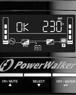 Alternative view of UPS POWERWALKER VI 2000 CW IEC, 2000 VA, Line Interactive