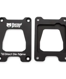 Alternative view of Монтажна рамка Thermal Grizzly Ryzen 7000 Direct Die Frame, Алуминий, Черен