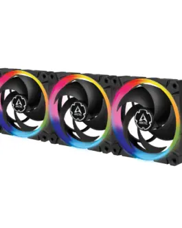 Вентилатори ARCTIC BioniX P120 A-RGB Black 120mm 3 Броя Включен