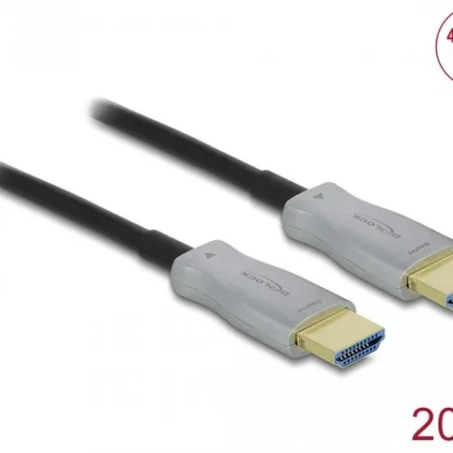 Alternative view of Оптичен кабел Delock, HDMI 4K, 60 Hz, 20 m