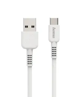 Кабел за зареждане HAMA "Eco" USB-A - USB-C 1 м 187281