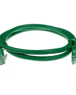 Alternative view of Мрежов пач кабел ACT U/UTP, CAT 6, RJ-45 - RJ-45, 1.5 m, Медни проводници, Зелен, Булк опаковка