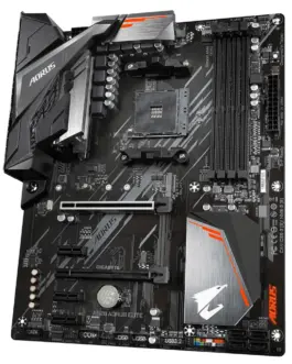 Alternative view of Дънна платка GIGABYTE A520 AORUS ELITE AM4