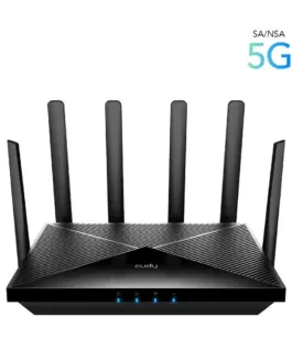 Alternative view of Безжичен рутер Cudy P5, 5G, AX3000, 2.4/5 GHz, 574 - 2402 Mbps, 10/100/1000