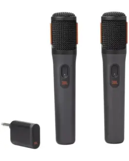 Комплект безжични микрофони JBL PartyBox Wireless Mic 2 бр До 30м