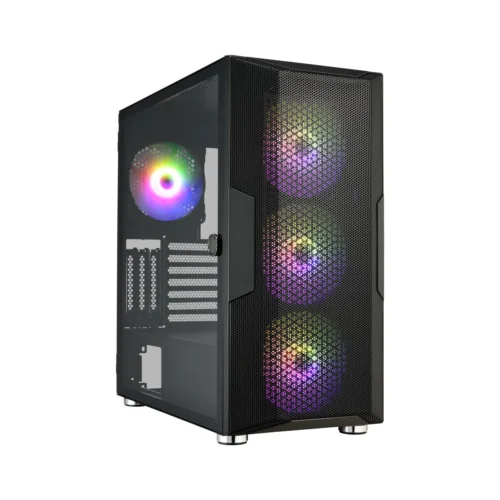 Alternative view of Кутия за компютър FSP CUT592 Black ARGB TG, E-ATX Full - Tower