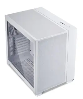 Alternative view of Кутия за компютър Lian Li O11 Air Mini Tower, Tempered Glass, Бяла