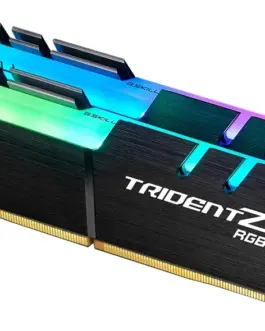 Alternative view of Памет за компютър G.SKILL Trident Z RGB 16GB(2x8GB) DDR4, 3200Mhz, F4-3200C16D-16GTZRX for AMD