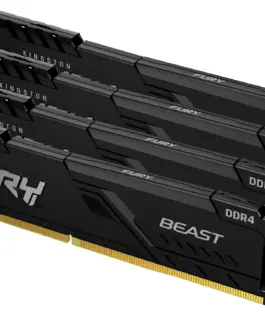 Памет за компютър Kingston FURY Beast 128GB(4x32GB) DDR4 3600MHz CL18