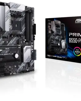 Alternative view of Дънна платка ASUS PRIME B550-PLUS, socket AM4