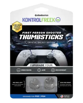 Аксесоар KontrolFreek FPS Thumbsticks Crystal Galaxy Edition за PS5 DualSense