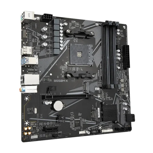 Alternative view of Дънна платка GIGABYTE B550M K 4 x DDR4