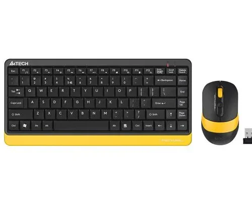 Комплект клавиатура и мишка A4TECH Fstyler FG1110 Безжичен