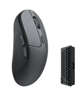 Alternative view of Геймърска Безжична мишка Keychron M3 4000Hz, Matte Black