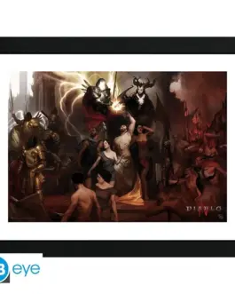 GBEYE DIABLO - Framed print "Diablo IV Nephalems" (30x40)