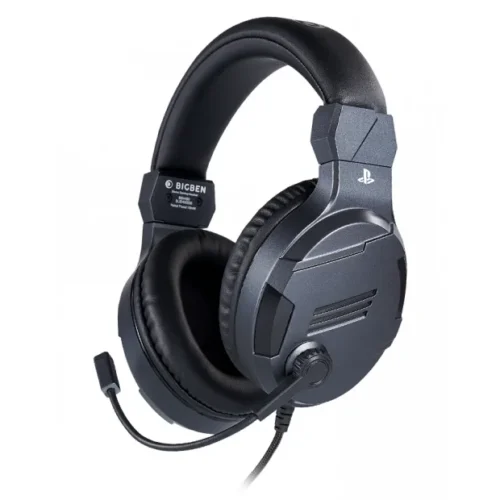 Геймърски слушалки Nacon Bigben PS4 Official Headset V3 Titanium Микрофон