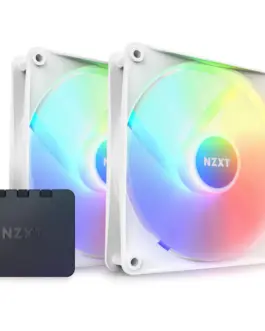 Комплект вентилатори NZXT F140 RGB Core с Контролер