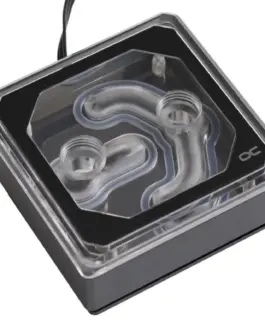 Alternative view of Воден блок за процесор Alphacool Eisblock XPX Aurora Edge, Acryl Black, Digital RGB