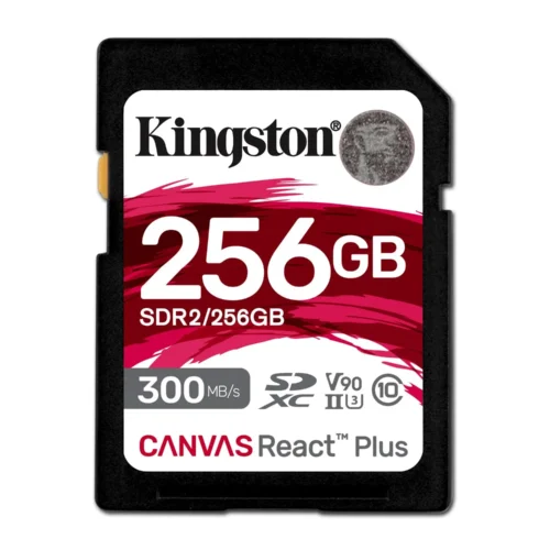 Карта памет Kingston Canvas React SDXC 256GB