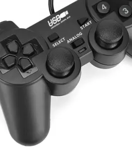 Alternative view of Жичен геймпад ESTILLO 703  Dual Vibration, USB, Черен