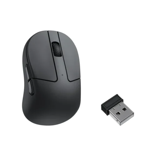 Alternative view of Геймърска Безжична мишка Keychron M4 1000Hz, Matte Black